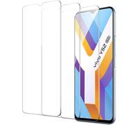 Verre Trempé Pour Vivo Y52 5g / Y72 5g - Lot De 3, Protection Écran 9h Antirayures Anti¿Bulles Anti¿Traces De Doigts Ultra Transparent Haute Sensibilité Compatible Coque