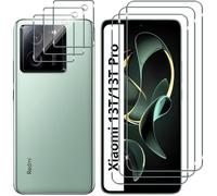 Verre Trempé Pour Xiaomi 13T-13T Pro 6.67"" ,3 Film de Vitre Protection d’écran + 3 Caméra Arrière Protecteur, sans Bulles, 9H