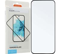 Verre trempé pour Xiaomi 14T Pro / 14T, Fixed Full Cover 2.5D Tempered Glass, Transparent avec cadre noir