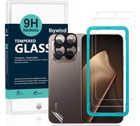 Verre Trempé Pour Xiaomi 15T Pro 5G,2 Pièces Dureté 9H Protecteurs D'Écran Et Protection Caméra,Facile À Installer,Support Déverrouillage Des Empreintes Digitales,Anti-Bulle,Anti-Éclat