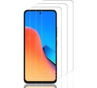 Verre Trempé Pour Xiaomi Redmi 12, 3 Pièces Vitre En Verre Trempé 3d Incurvé Couverture Complète Sans Bulless Haute Sensibilité Film Protection