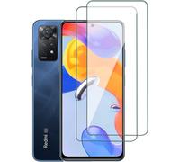 Verre Trempé pour Xiaomi Redmi Note 11 Pro/11 Pro 5G/Xiaomi Poco X4 Pro 5G Film Protection Ecran Verre Trempe Glass Screen Protector Tempered Ultra Resistant Vitre Ecran Protecteur[2 pièces]