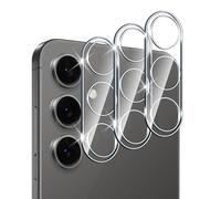 Verre Trempé Protecteur Caméra Samsung Galaxy S24 FE 5G, Protection Objectif HD 9H, Couverture Tout - 3 PCS