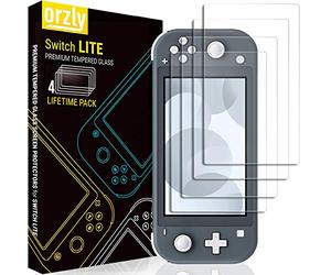 Verre Trempé Protection écran pour Nintendo Switch Lite (4 Pièces), Film Protecteur D'écran pour Nintendo Switch Lite (2019)