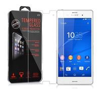cadorabo Verre Trempé compatible avec Sony Xperia Z3 en HAUTE TRANSPARENT - Verre de protection d'écran trempé (Tempered) en dureté 9H avec 3D touch