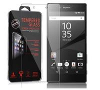 Cadorabo Film De Protection Compatible Avec Sony Xperia Z5 Plus En Haute Transparent - Verre De Protection D'écran Durci (Tempered) D'une Dureté De 9h Avec Compatibilité 3d Touch