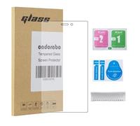 Cadorabo Film De Protection Compatible Avec Wiko Ridge 4g En Haute Transparent - Verre De Protection D'écran Durci (Tempered) D'une Dureté De 9h Avec Compatibilité 3d Touch