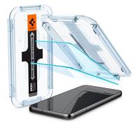 Spigen Verre trempé Glas.tR EZ Fit Compatible Samsung Galaxy S23 9H résistant aux rayures 2 pièces