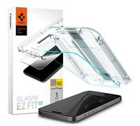Verre trempé Spigen GLAS.TR EZ FIT - Verre trempé pour iPhone 15 Pro