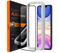 Spigen Spigen Protection d'écran en verre trempé AlignMaster Full Cover iPhone 11 / Xr Transparent