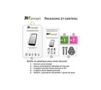 TM-Concept® Verre trempé teinté pour Huawei P20 - Vitre protection fonction anti-espion - Gamme Privacy 2.5D - Résistance contre chocs et rayures 9H - Matériaux qualité AAA+ [ 1 unité ]