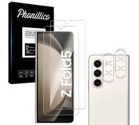 Verre Trempépour Samsung Galaxy Z Fold 5 Et Protection Caméra [Pack 2] Film Vitre Protection Phonillico©