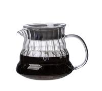 Verre Verser Sur La Cafetière, Bouilloire En Nuage, Résistance À La Chaleur, Pot De Partage De Café À 120 Degrés, Filtre Goutte À Goutte For Barista(1pcs)