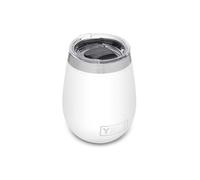 Verre vin isol sous vide YETI Rambler 10 oz en acier inoxydable avec couvercle MagSlider Blanc
