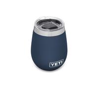 Verre vin isol sous vide YETI Rambler 10 oz en acier inoxydable avec couvercle MagSlider bleu marine