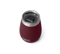 Verre vin YETI Rambler 10 oz en acier inoxydable isol sous vide avec couvercle MagSlider Wild Vine Red