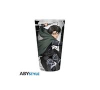 ABYSTYLE - L'ATTAQUE DES TITANS Verre XXL Levi S4