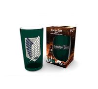 Verre XXL - GB Eye - L'ATTAQUE DES TITANS - Verre haute qualité - 40 cl - Compatible lave-vaisselle