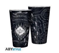 Verre XXL HARRY POTTER - 400ml - Carte du Maraudeur - Verre de qualité