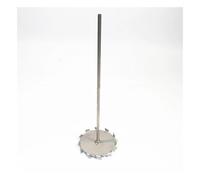 Verrerie et matériel de laboratoire 1 ensemble d'agitateurs à disque dispersifs en acier inoxydable 304 de laboratoire avec tige d'agitation(90mm disk with rod)