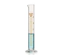 Verrerie et matériel de laboratoire 1 éprouvette graduée de laboratoire de 5 ml à 1000 ml, récipient en verre épais, fournitures de laboratoire(1000ml)