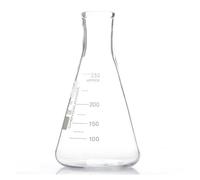 Verrerie et matériel de laboratoire 1 flacon Erlenmeyer conique en verre de 50 ml/100 ml/150 ml/200 ml/250 ml/300 ml/500 ml/1000 ml for équipement de laboratoire(250ml)
