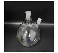 Verrerie et matériel de laboratoire Ballon à deux cols, forme à deux cols, col rodé standard, 500 ml, 5000 ml, 50000 ml, 29/42 + 24/40, ballon à fond plat à deux cols(5000mL)