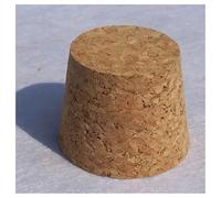 Verrerie et matériel de laboratoire Bouchons de tube en bois for bouteilles de vin, 43 x 33 x 35 mm, for expériences(5pcs)