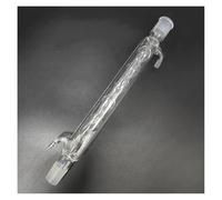 Verrerie et matériel de laboratoire Condenseur L. 120 mm/200 mm/250 mm/300 mm/400 mm/450 mm/500 mm/600 mm Joint 29/32 Condenseur avec chambre à air(E.L.120mm)