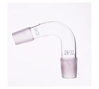 Verrerie et matériel de laboratoire Coude à 75 degrés 29/32+24/29 coudé standard à embouchure rectifiée