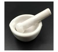 Verrerie et matériel de laboratoire Ensemble de mortier et bol de broyage blanc en porcelaine de laboratoire, diamètre 60 mm, 80 mm, 100 mm, 130 mm, 160 mm(80mm)