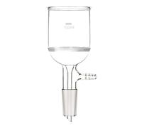 Verrerie et matériel de laboratoire Entonnoir Büchner en verre 24/40 de 100 ml avec adaptateur de vide de 10 mm(NO2 40-80um)
