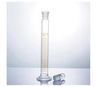 Verrerie et matériel de laboratoire Éprouvette graduée de 250 ml avec bouchon rodé en verre et base ronde en verre graduée