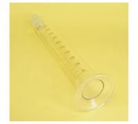 Verrerie et matériel de laboratoire Éprouvette graduée en verre borosilicaté de 500 ml et 500 cc, bouchon en verre, échelle de laboratoire graduée, 5 ml