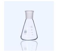 Verrerie et matériel de laboratoire Fiole conique en verre de calibre standard, joint en verre, bouteille triangulaire de laboratoire, tasse, équipement de laboratoire(50ml caliber 19mm)