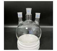 Verrerie et matériel de laboratoire Flacon tricol à col droit 2000 ml Joint central 24/29 Joint latéral 24/29