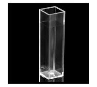 Verrerie et matériel de laboratoire Lot de 100 fluoromètres en plastique de 6 types différents, 4,5 ml/1,5 ml, 10 mm, coloriseurs en plastique(129)