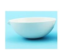Verrerie et matériel de laboratoire Récipient en céramique à fond rond avec bec verseur, 150 ml et 200 ml, équipement de laboratoire en porcelaine(150mL)