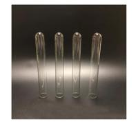 Verrerie et matériel de laboratoire Tubes à essai en verre à fond rond, consommables de laboratoire, épais et transparents, 10 x 100 mm, 50 pièces/lot