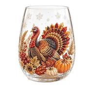 Verrerie Verres à boire Décor de table anti-basculement mignon automne