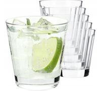 Verres à boisson KADAX, verres à boire en verre à neutrum-calcium, 175 ml, 6 ...