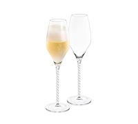 Verres à champagne Wilmax, lot de 2-300 ml - Verres à champagne - Verres à boire pour mariage, fêtes, anniversaires - Coupes à champagne - Verres à vin mousseux - Flûtes à champagne pour Prosecco