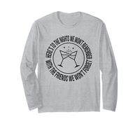 Verres à Cocktail « Here's to The Nights We Wont Remember » Manche Longue