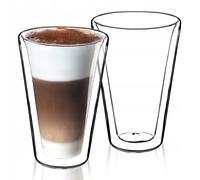 Verres à double paroi KADAX, ensemble, 380 ml, verres thermiques en verre bor...