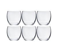 Verres à eau - Cosy & Trendy - Lot de 6 - 34 Cl - Transparent - Résistants au lave-vaisselle