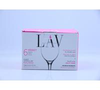 Verres à Eau - GENERIC - Misket 170cc - 6 pièces - Verre à pied - Compatible lave-vaisselle