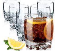 Verres à eau KADAX, lot de 6, verres à boire, verres à jus en verre, 300 ml