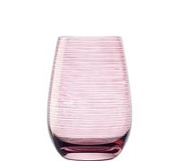 Stölzle Lausitz verres TWISTER 465 ml lilas I lot de 6 I lavables au lave-vaisselle I haute résistance aux chocs I service universel de verres à eau & verres à jus & verres à long drink