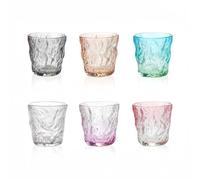 Verres à Eau, Verres à Boire, Lot De 6, En Verre, Verres à Cocktail, AdaptéS à Un Usage Quotidien, Aux DîNers De Famille, Aux Restaurants Et Aux ScéNarios En Plein Air