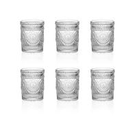 Verres à Eau, Verres à Boire, Lot De 6, En Verre, Verres à Cocktail, AdaptéS à Un Usage Quotidien, Aux DîNers De Famille, Aux Restaurants Et Aux ScéNarios En Plein Air